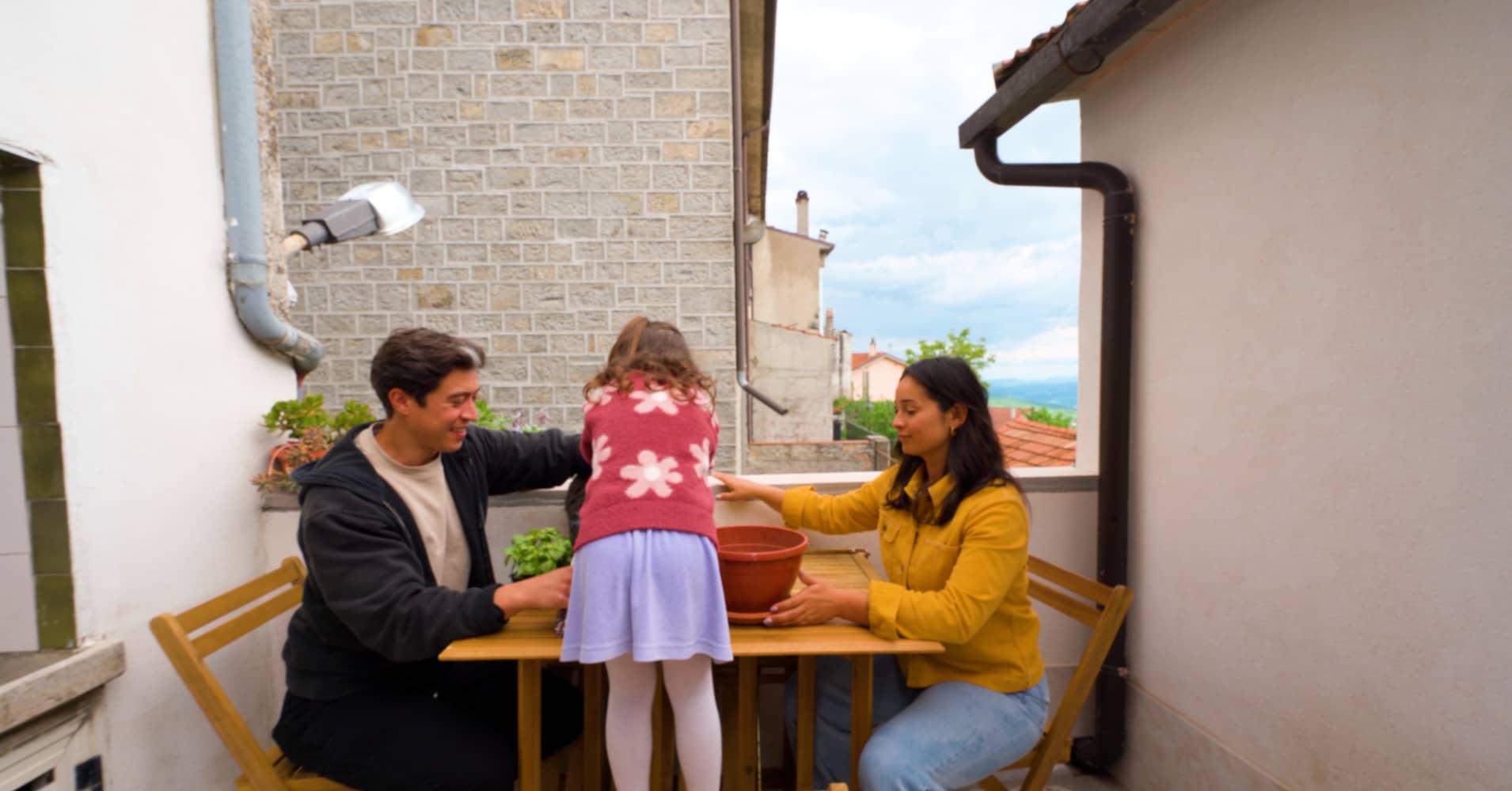 For Tresl and Ninman's daughter, Italy and their small town in Abruzzo is home.