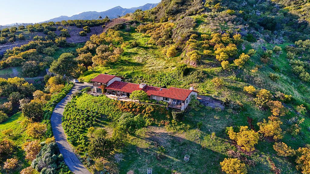 Unique 1975 hacienda-ranch retreat in Carpinteria, California, boasting ...
