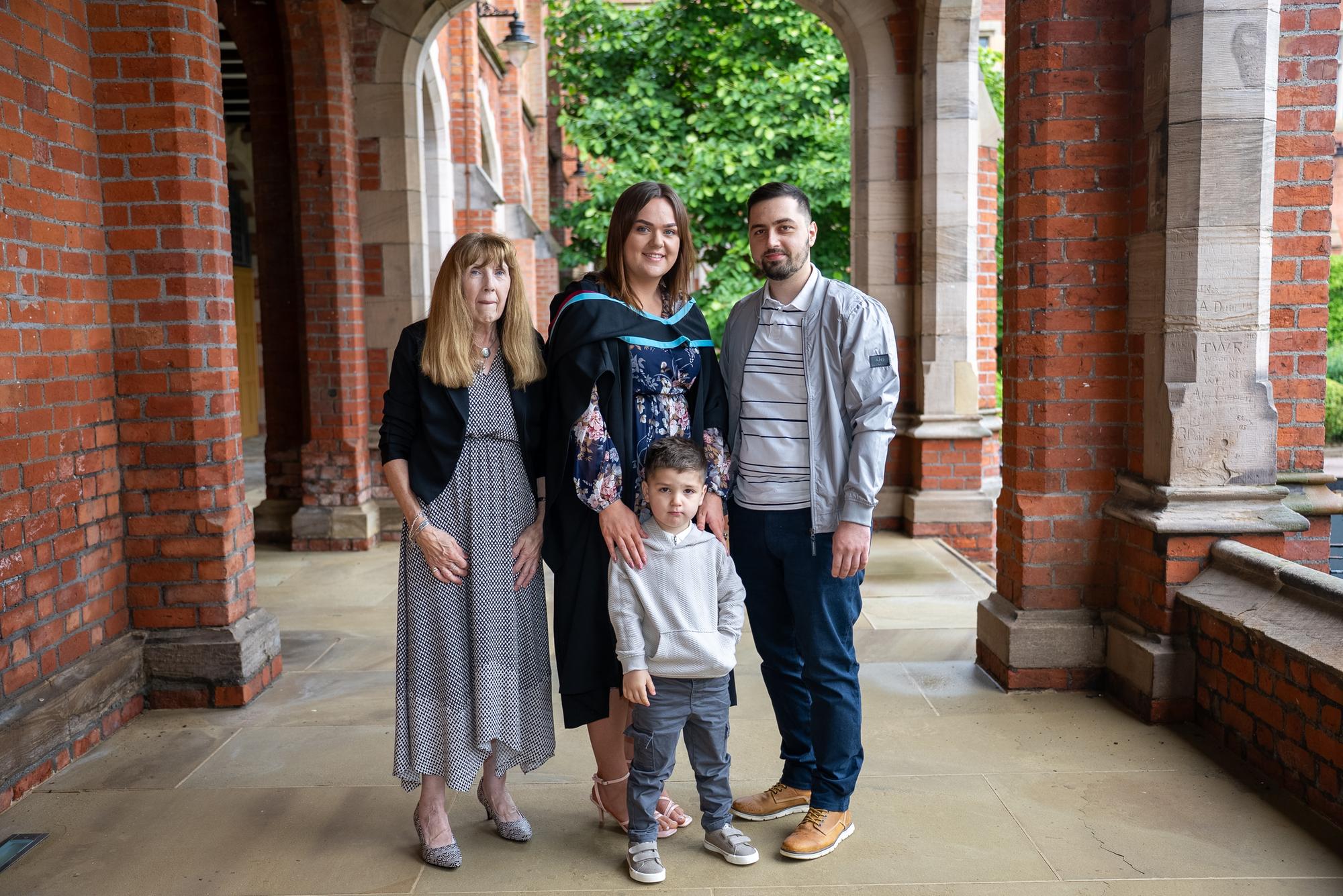 Graduate fulfils promise to late father with social work degree from ...