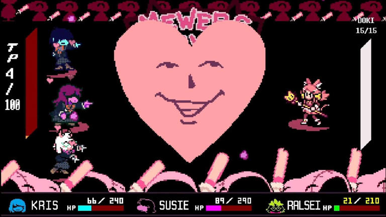 Deltarune: Pink secret boss guide