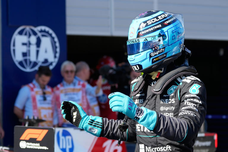 Controversy in Austrian GP qualifying as Russell sets fastest time after  Verstappen crash