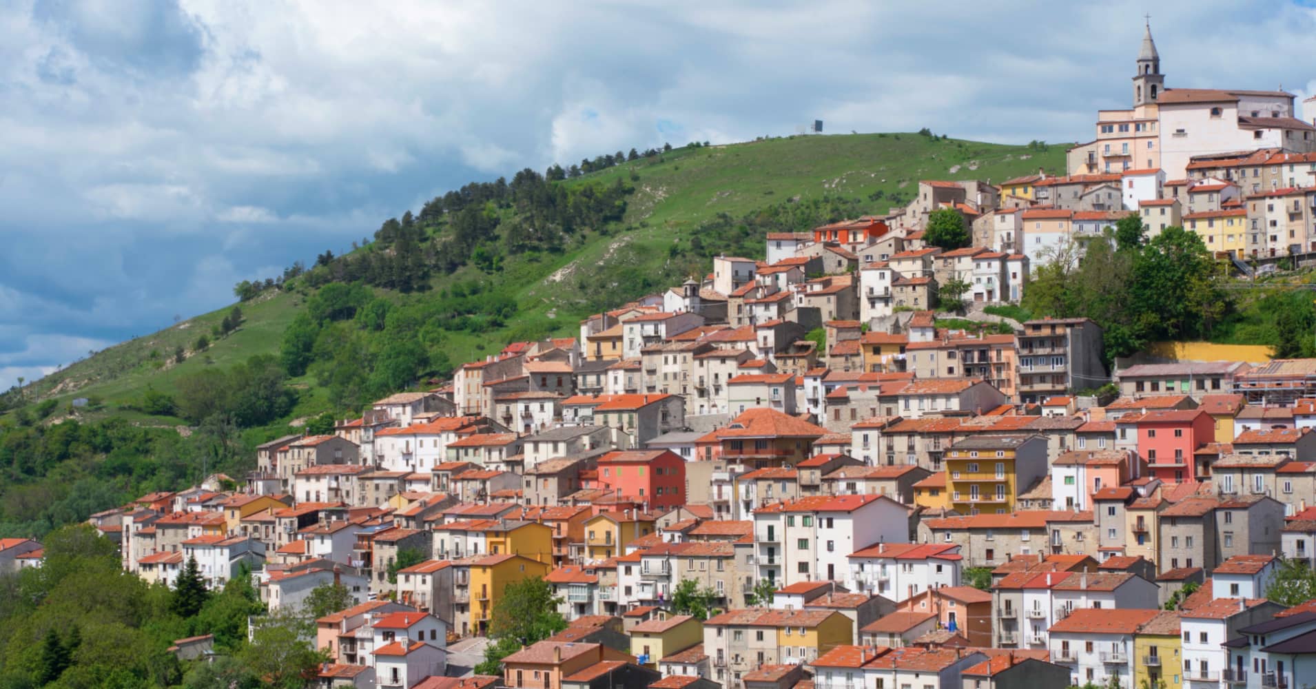Tresl and her family live in a traditional hilltop town, she says: