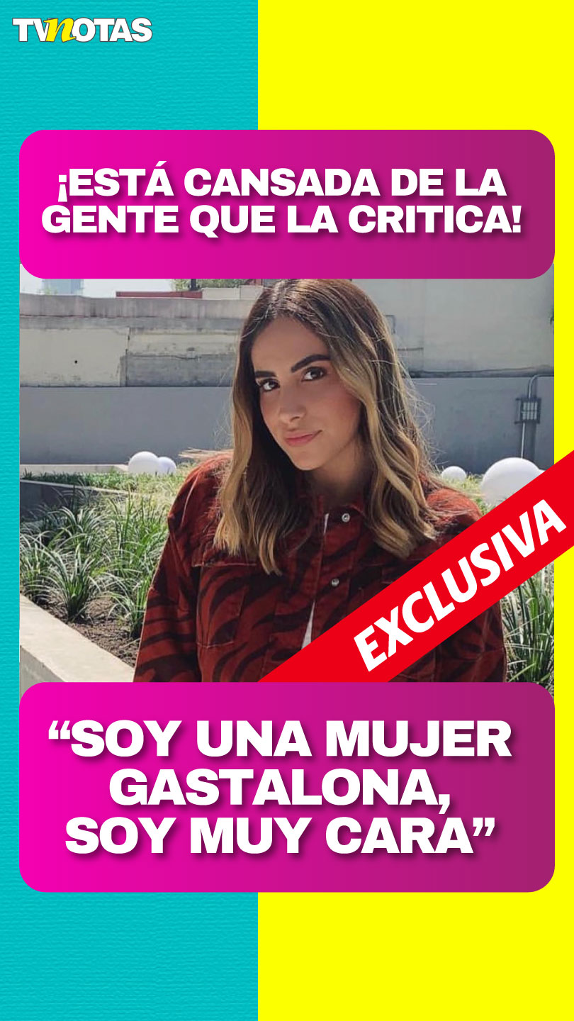 Nicole Chávez respondió a las críticas por su estilo de vida