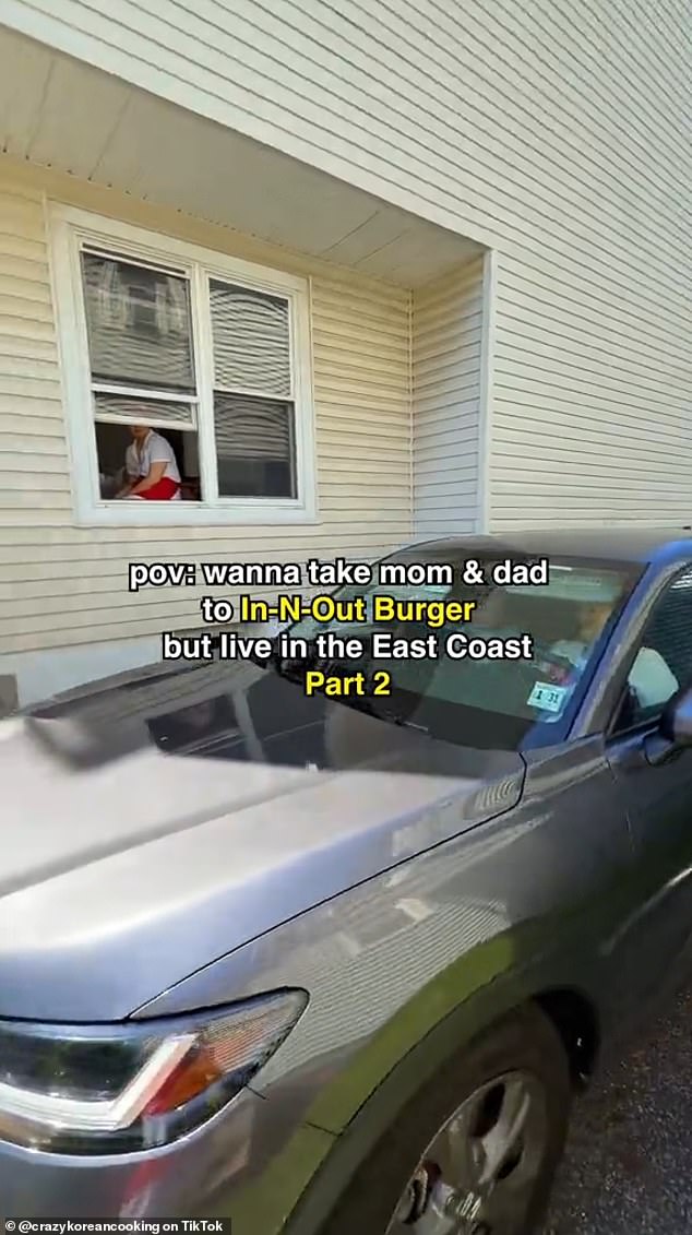 Lewis turned a spare window on the side of her house, next to the driveway, into a makeshift drive-thru window