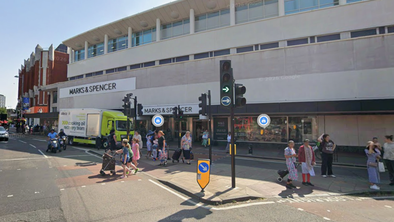 Man arrested on suspicion of attempted murder after car hits shoppers