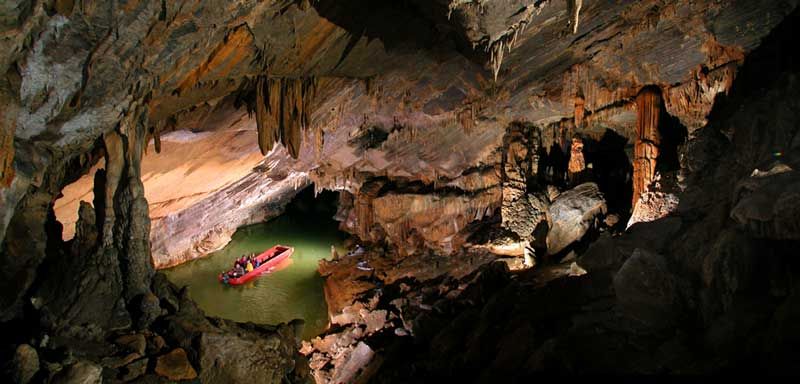 This Pennsylvania cave lets you float through an underground world by boat