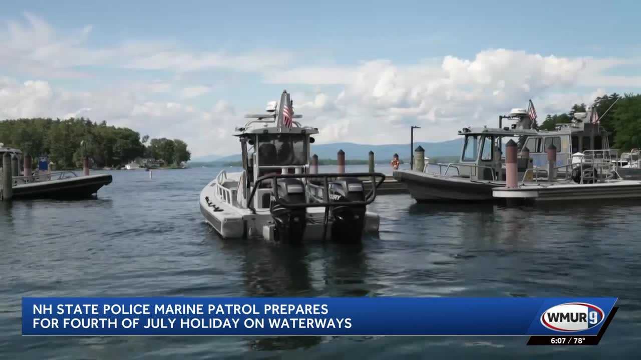 NH State Police Marine Patrol prepares for Fourth of July celebrations ...