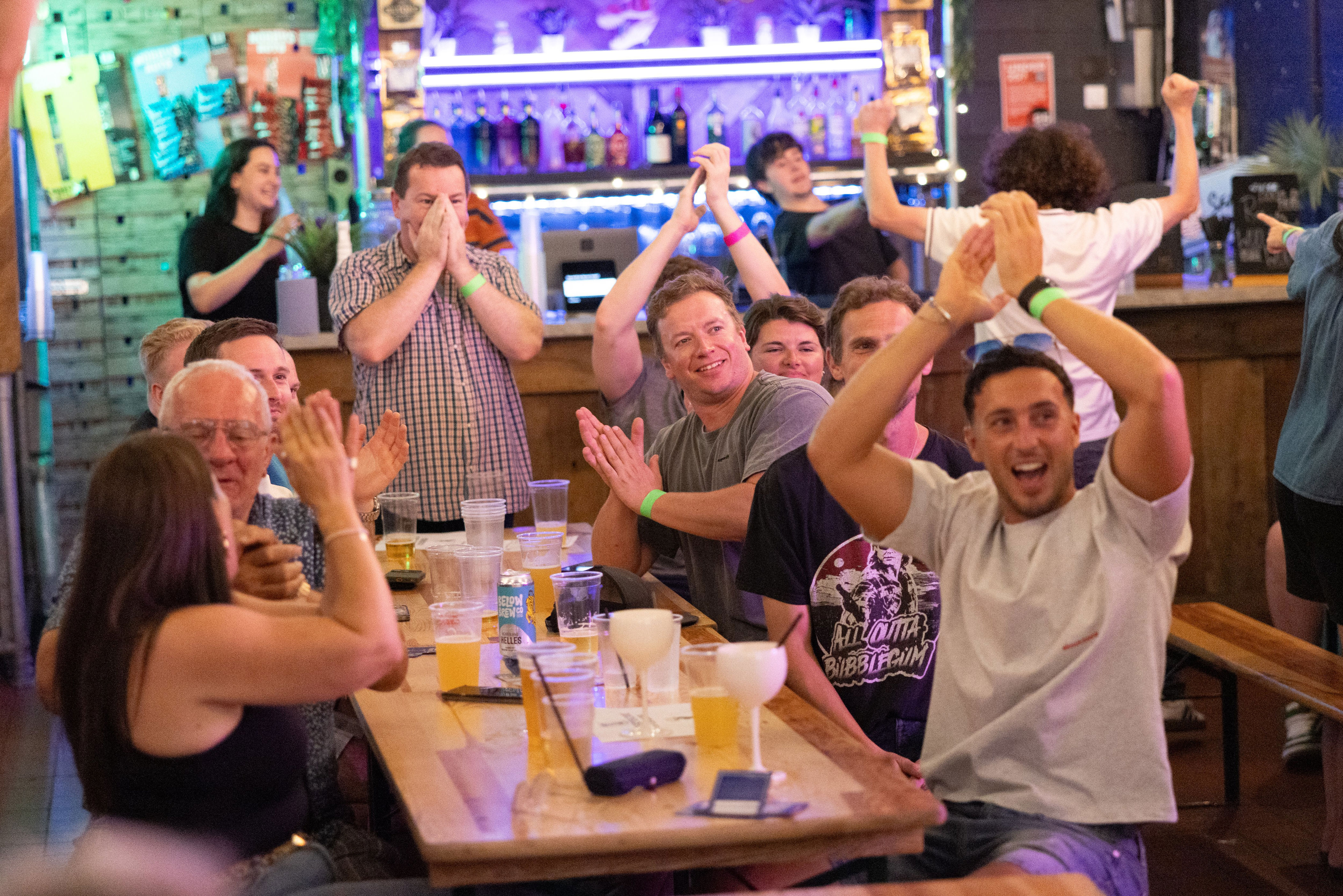 England v Panama: Fans pack out Staggeringly Good brewery in Fratton ...