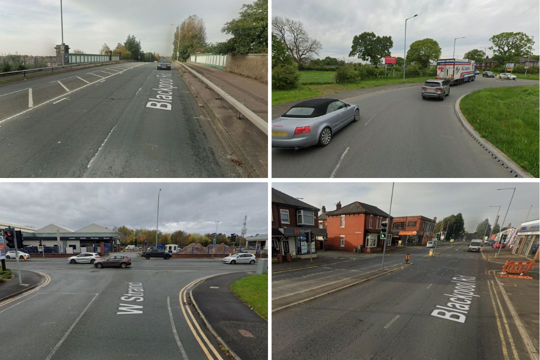 Four lane closures & other major roadworks starting in Preston next week