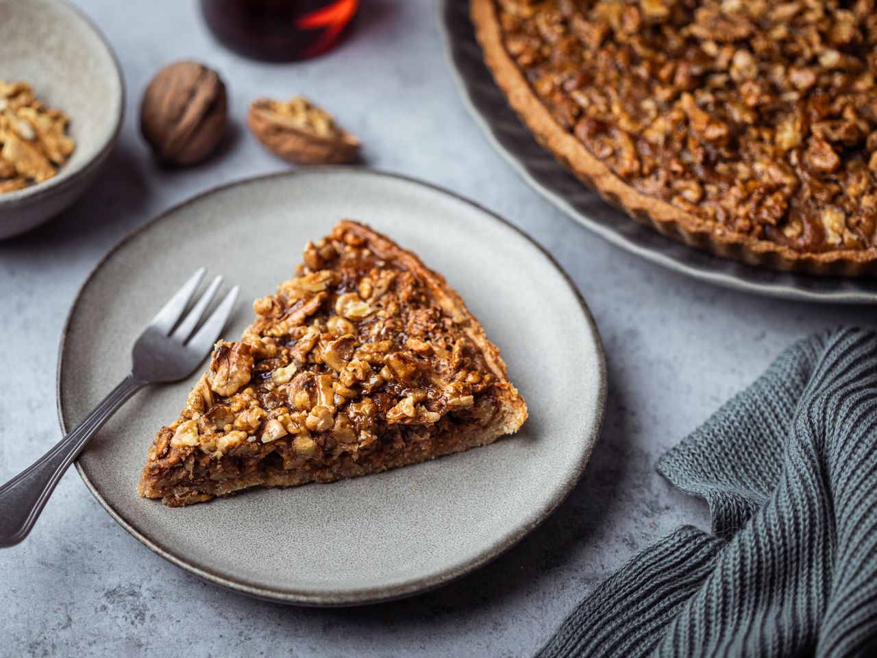 Nut tart
