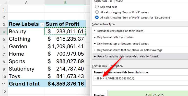 Conditional formatting breaks in Excel PivotTables—until you turn on ...