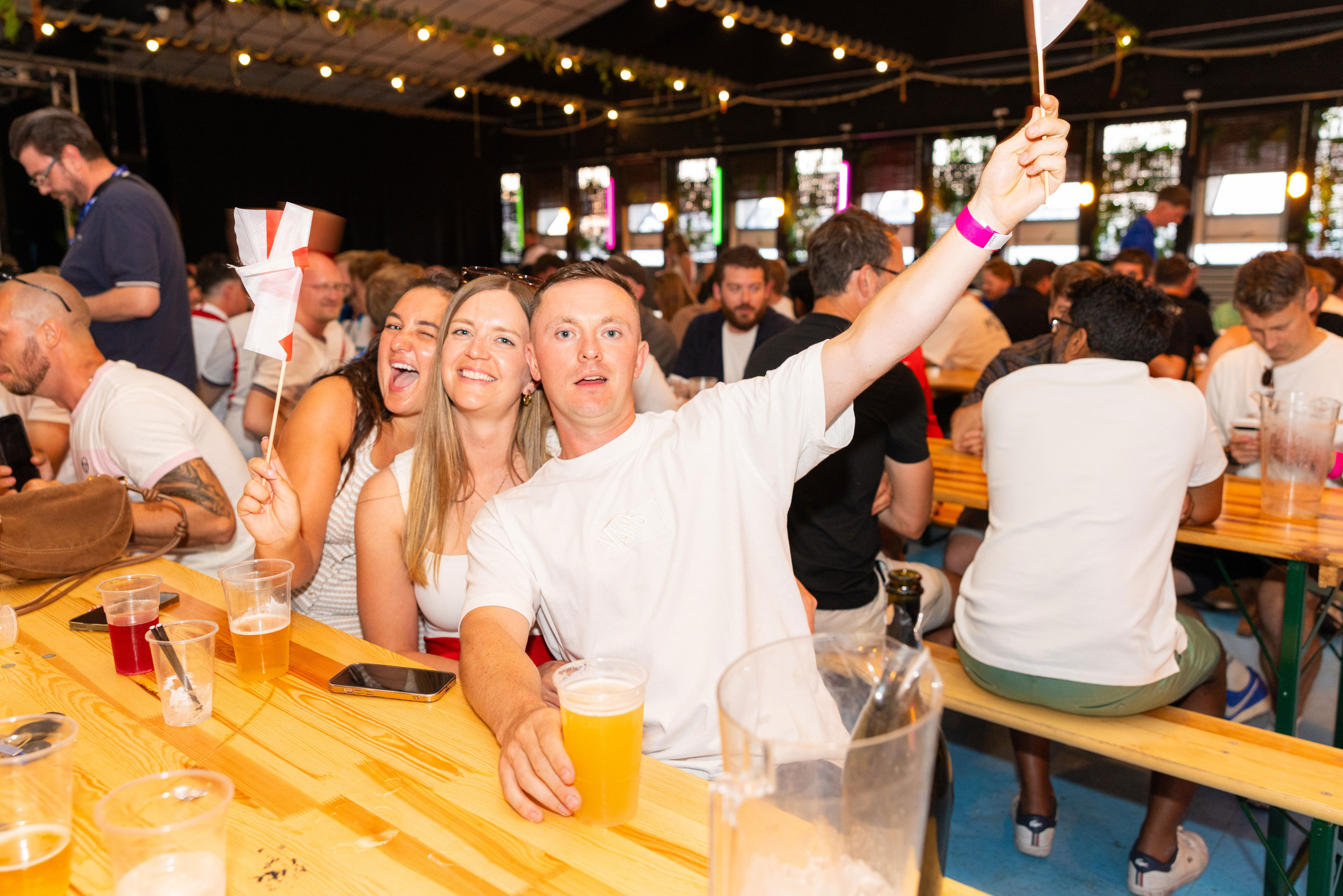 England v Panama: Fans pack out Staggeringly Good brewery in Fratton ...