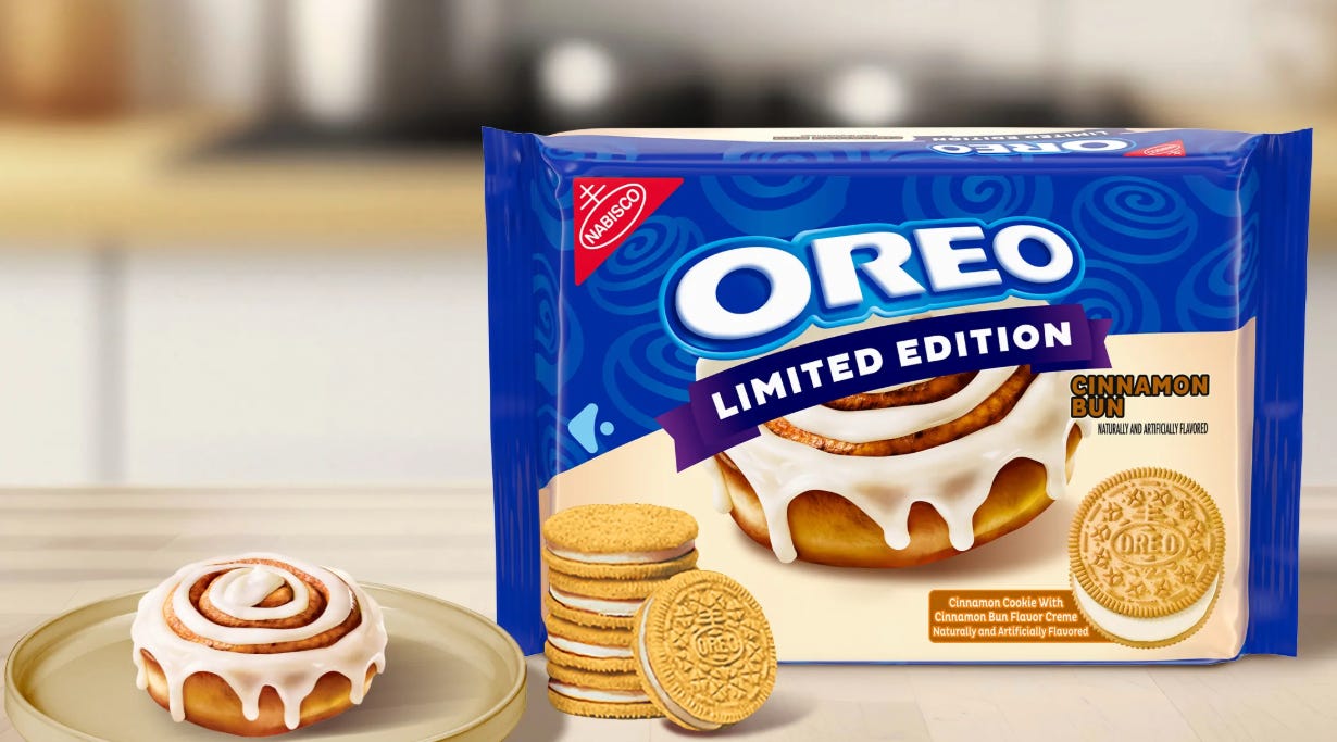 Oreo Cinnamon Bun cookies return July 6, the first time in nearly 10 years