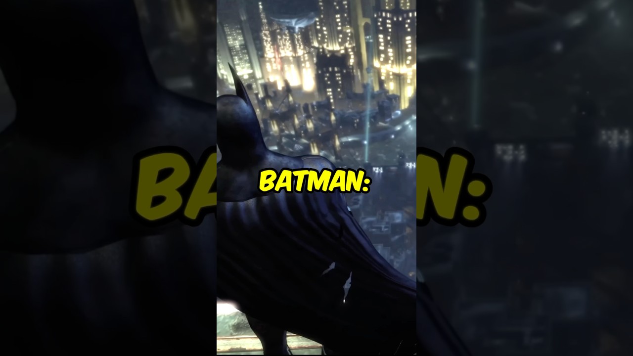 Jumping from the highest points in Batman games #videogames # ...