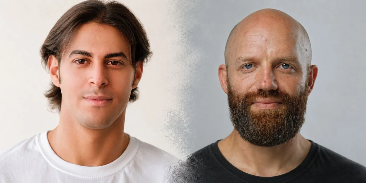 Clean-shaven faces are not automatically cleaner than beards