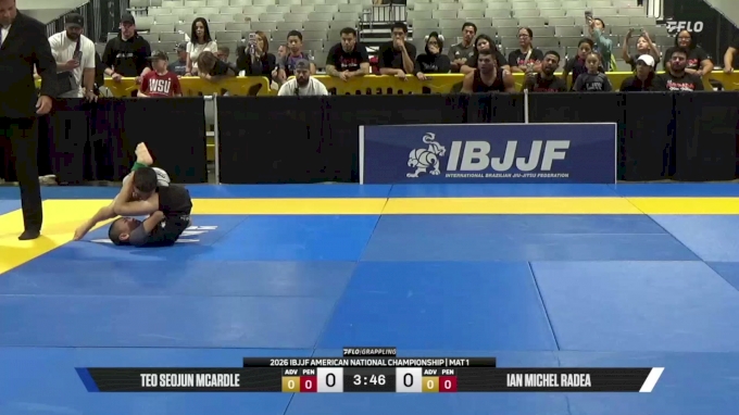 Ian Michel Radea vs Teo Seojun McArdle 2026 American National IBJJF Jiu ...