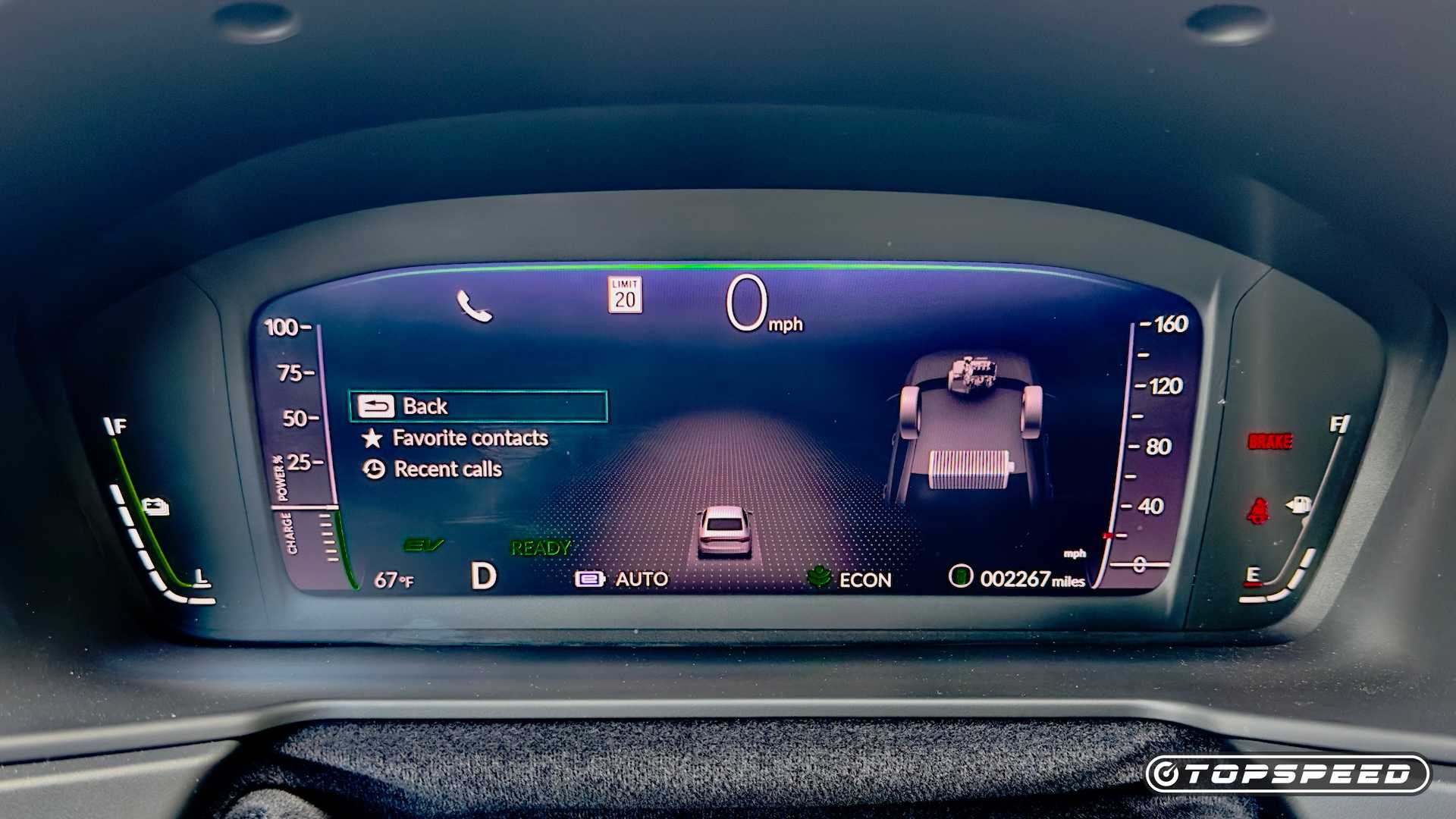 Honda Accord Hybrid Tech Instrumentation Monitor