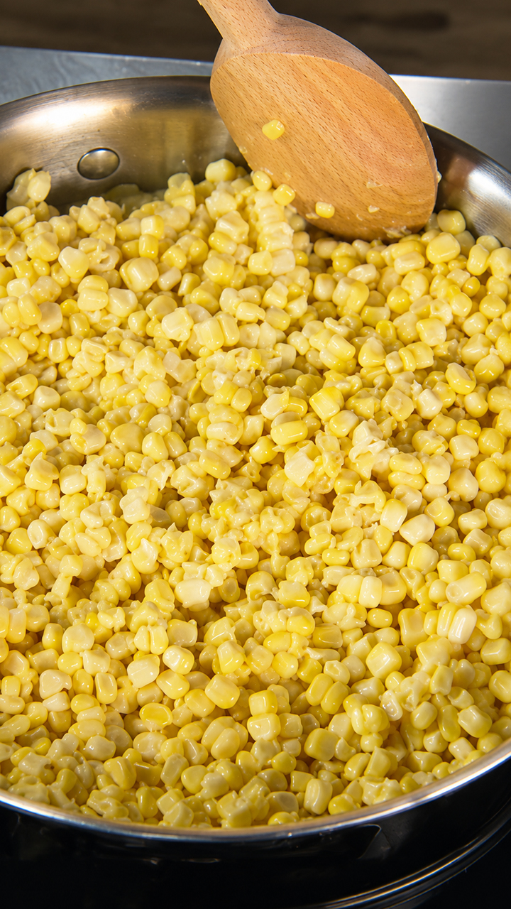 Classic creamed corn recipe that highlights sweet corn in every bite