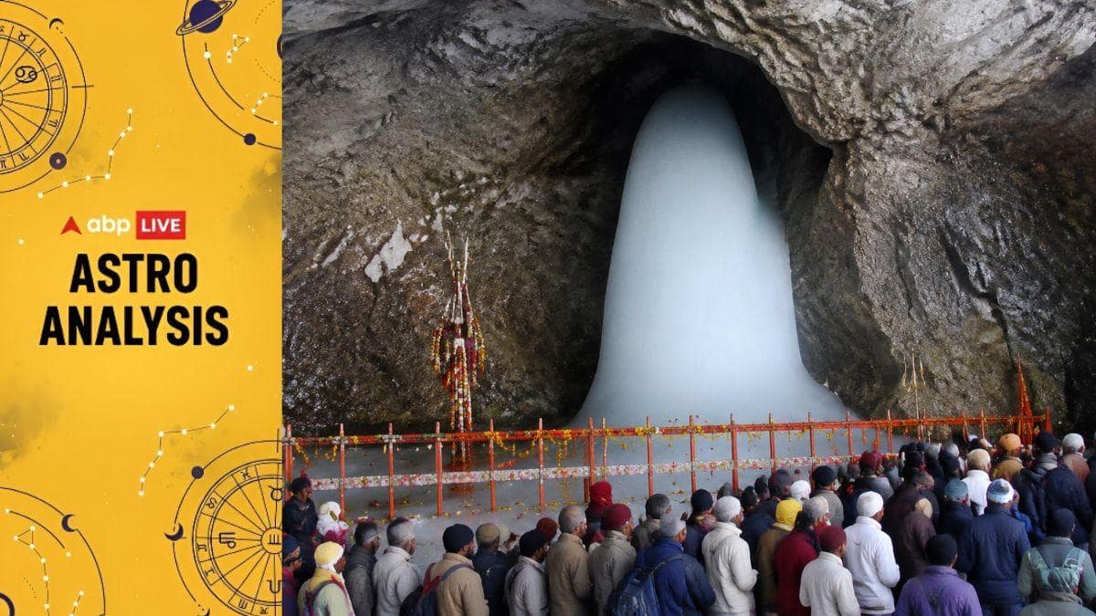 Astro analysis | Baba Barfani darshan update: New ice lingam image ahead of Amarnath Yatra