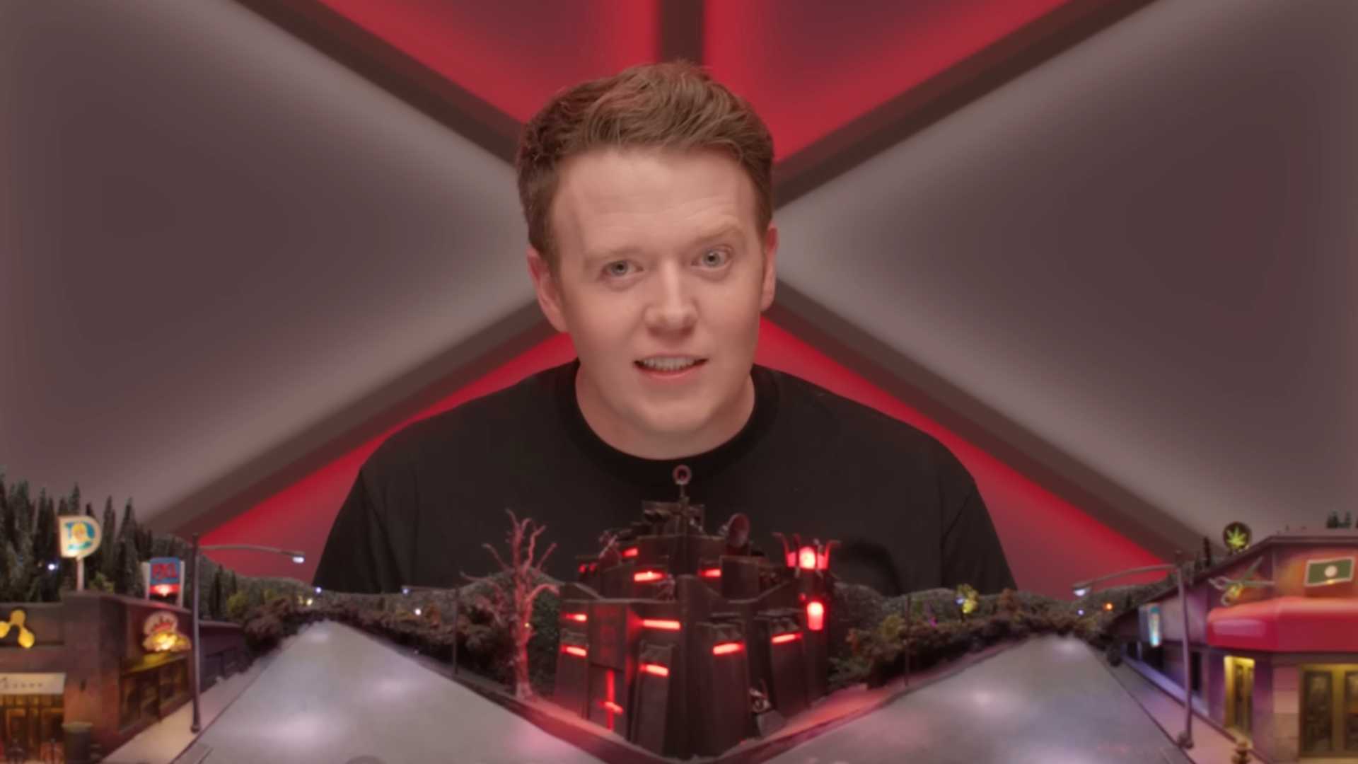 Brennan Lee Mulligan hosting Dimension 20: City Council of Darkness