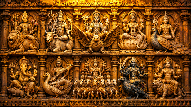 Why do Hindu gods ride animals? The hidden truth