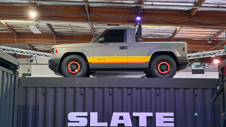 Slate opened its first showroom where you can test drive its $24,950 ...