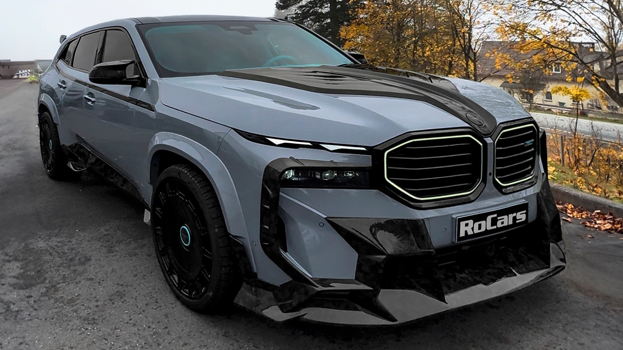 BMW XM by Mansory reveals a more aggressive look