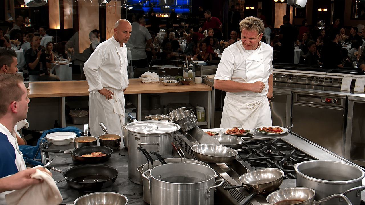 Gordon Ramsay gets burned twice by a chef mistake