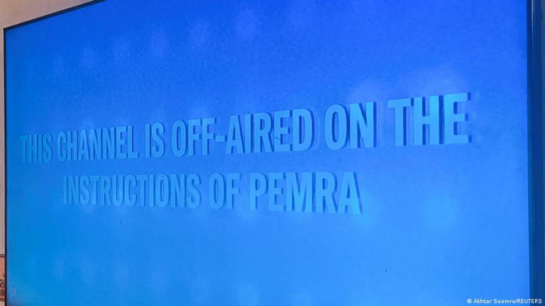 Pakistan's PEMRA watchdog took the Geo News TV channel off air on Saturday
