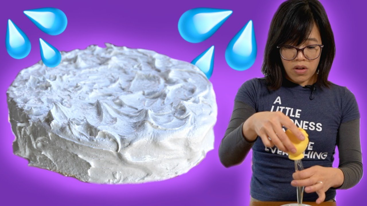 This cold water cake came from hard times