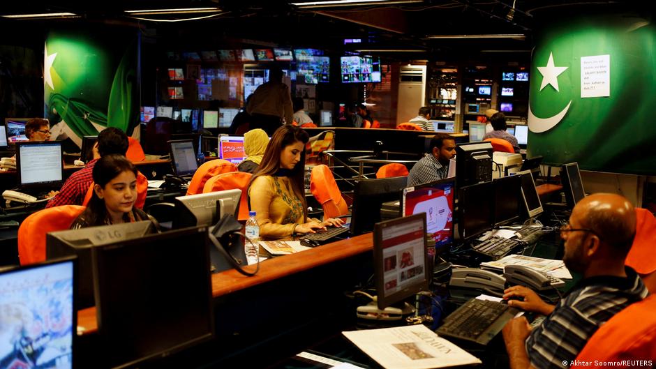 Geo News is a major TV news channel based in the southern Pakistani metropolis of Karachi
