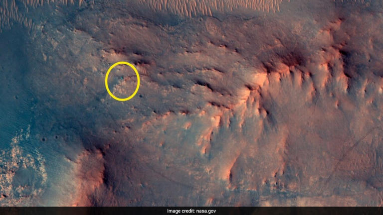 Powerful space camera captures Perseverance rover marking major ...