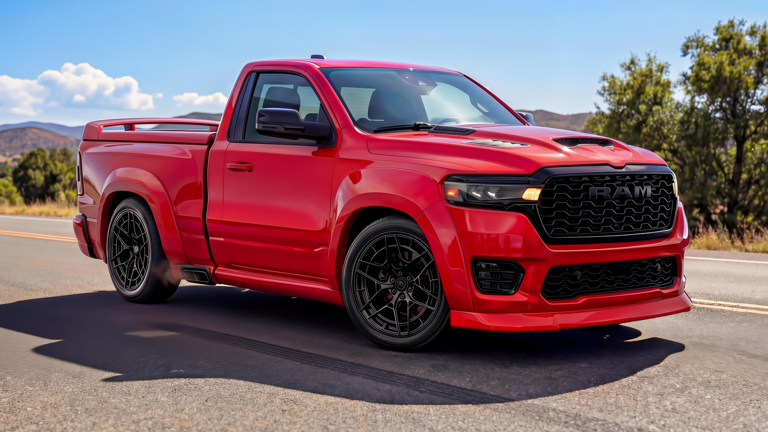 Whoa, the 2027 Ram Rumble Bee looks even better as a regular cab