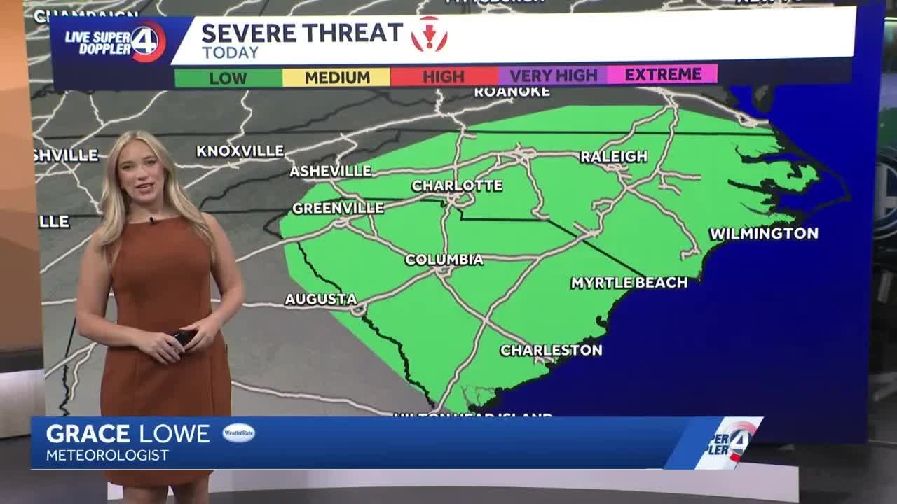 Severe storms possible, tropical outlook & heat wave ahead
