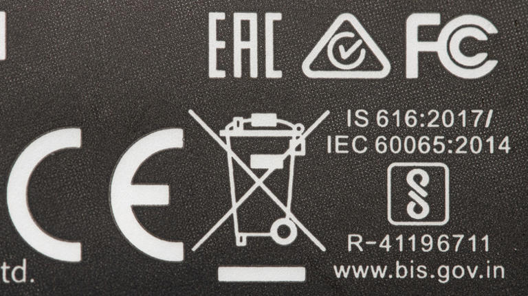 What does the EAC mean on electronics & other products?