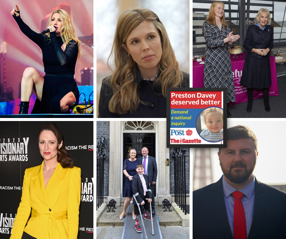 High profile celebrities including Ellie Goulding, Carrie Johnson, Hetti Barkworth-Nanton, Nicola Thorp, Paula and Tony Hudgell have joined The Blackpool Gazette, Lancashire Post andBlackpool MP Chris Webb in calling for a public national inquiry into safeguarding failures that led to the death of Preston Davey