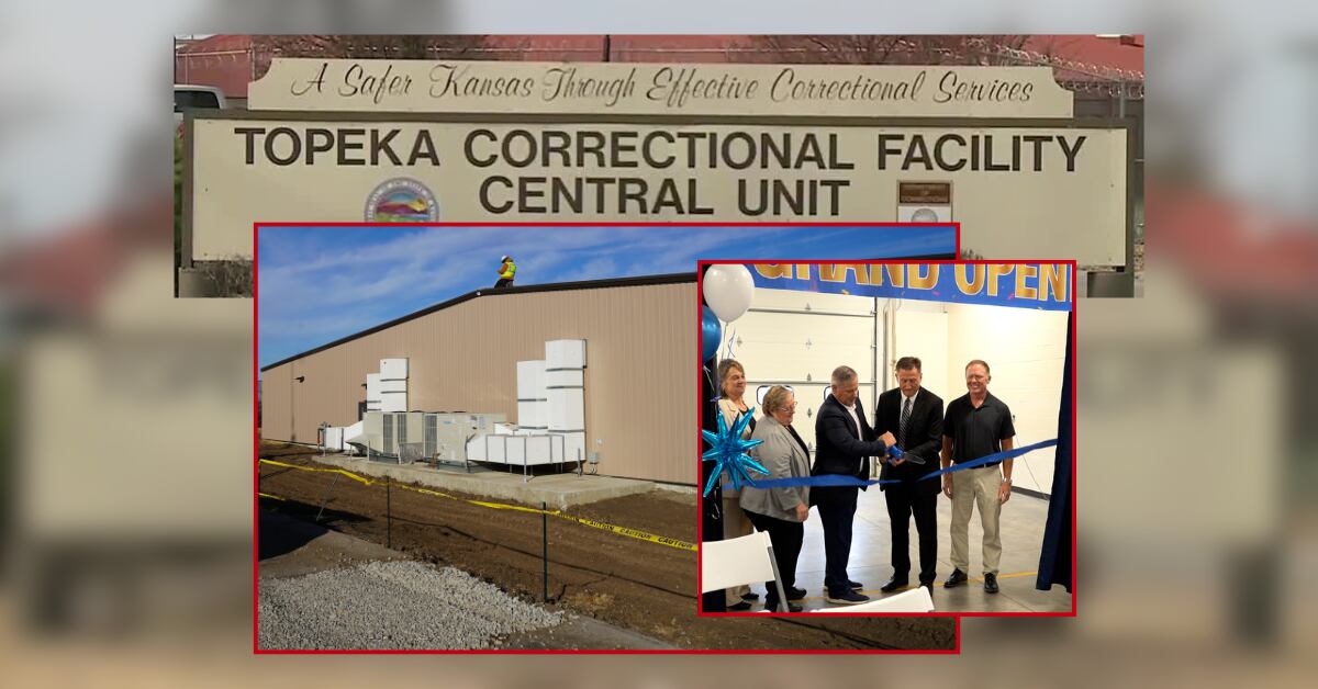 KDOC celebrates expanded factory inside Topeka Correctional Facility