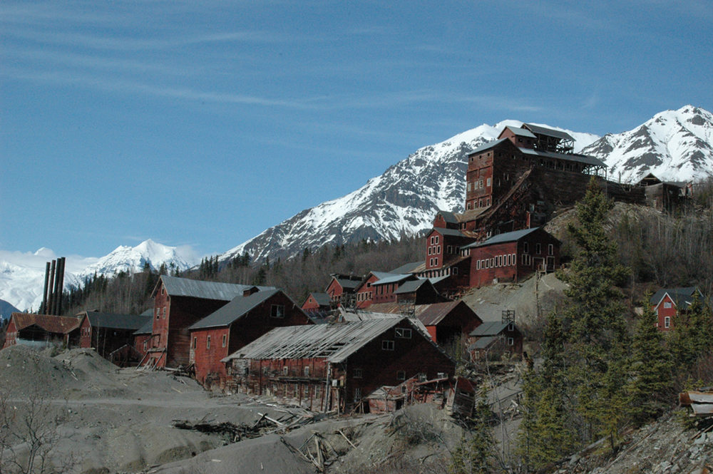 The red ghost town in the Alaskan wilderness that copper built