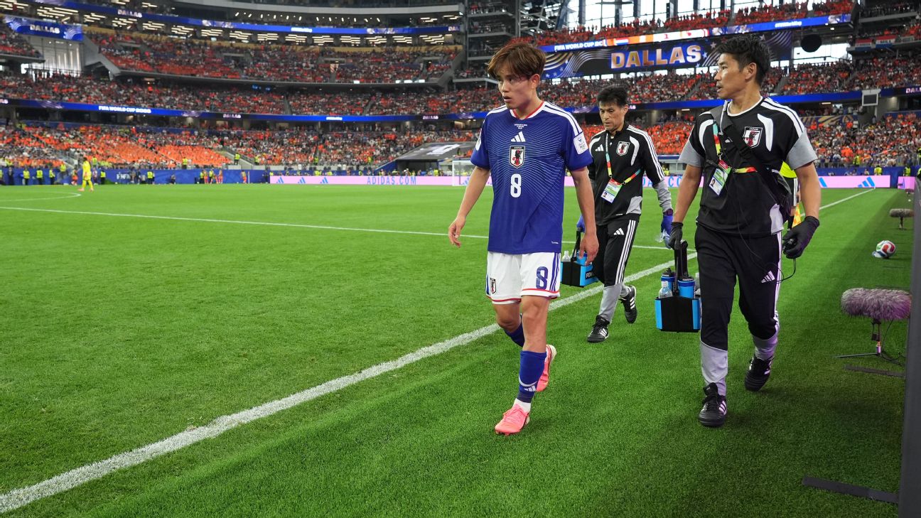 Takefusa Kubo out vs Brazil but Japan eager to 'change history' at World Cup  - ESPN