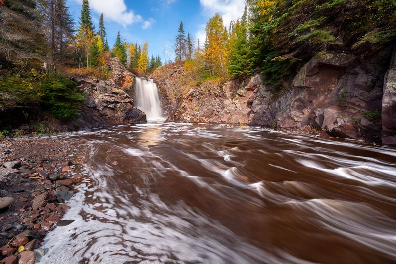 This secluded Minnesota waterfall might be the state’s most beautiful spot