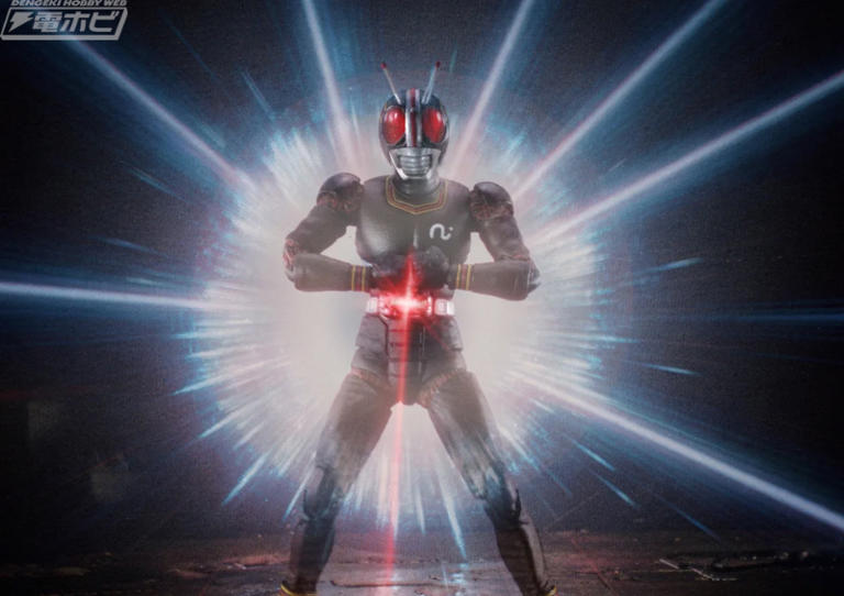 SHFiguarts（真骨彫製法）」で商品化された仮面ライダーBLACKと