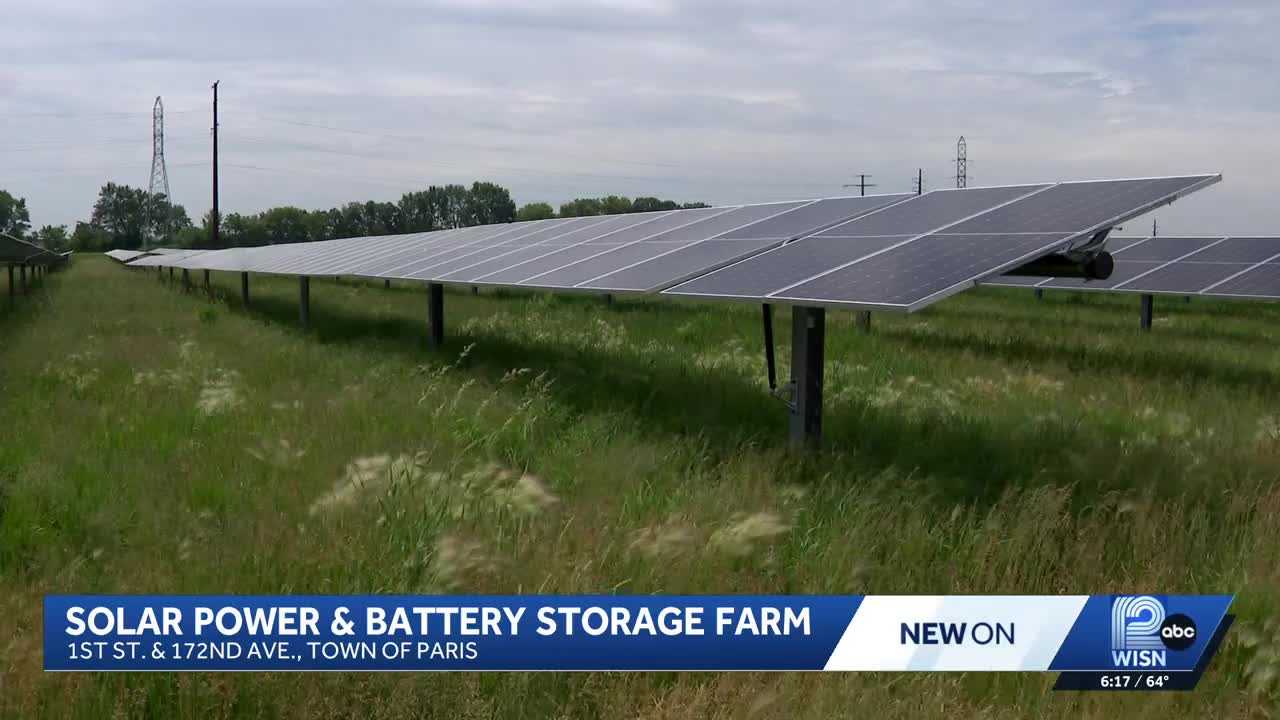 We Energies solar battery project helps keep power flowing after sunset