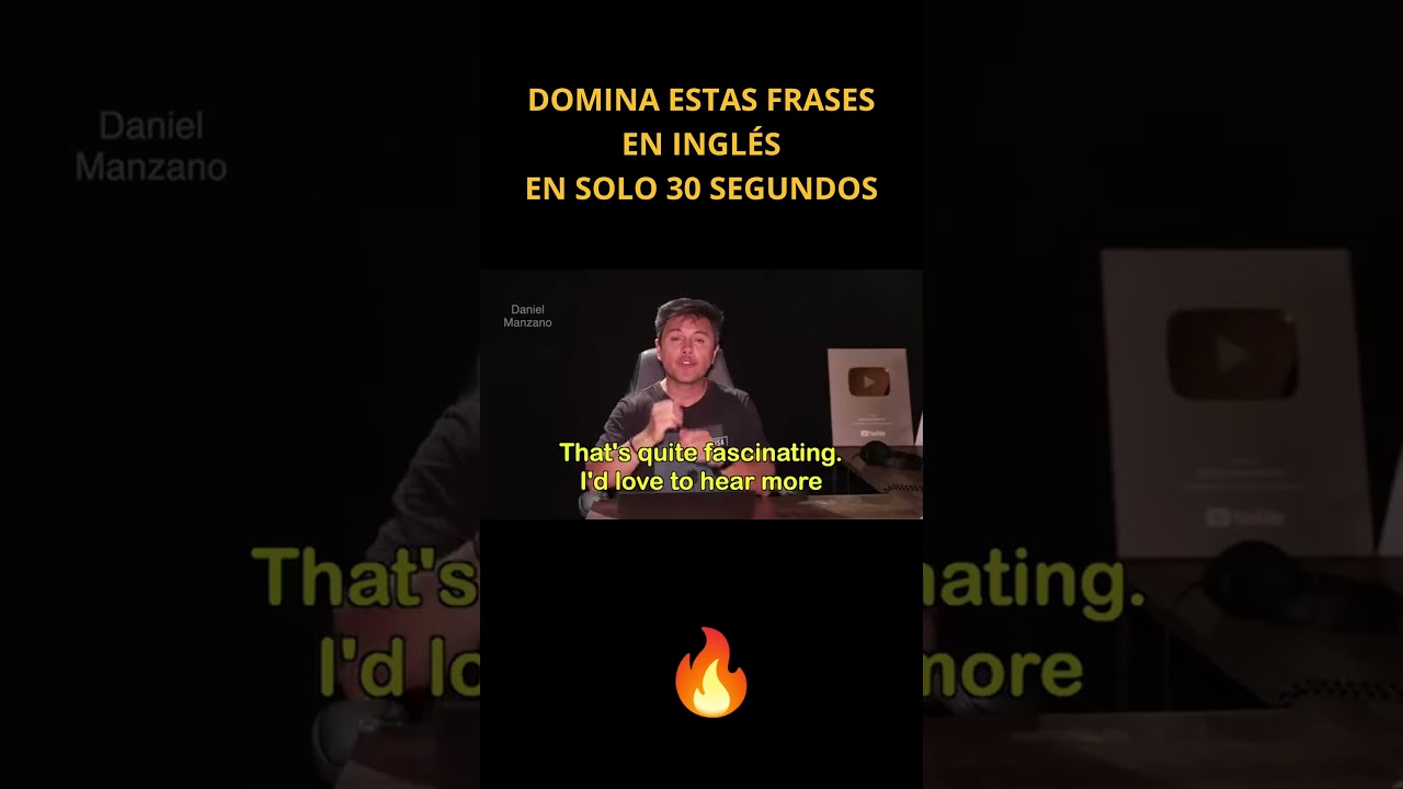¡Domina el inglés en 30 segundos!⚡ Frases útiles para cada día | # ...