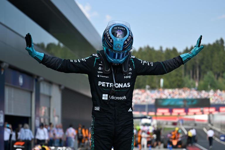 George Russell beats Verstappen and the heat to win Austrian Grand Prix ...