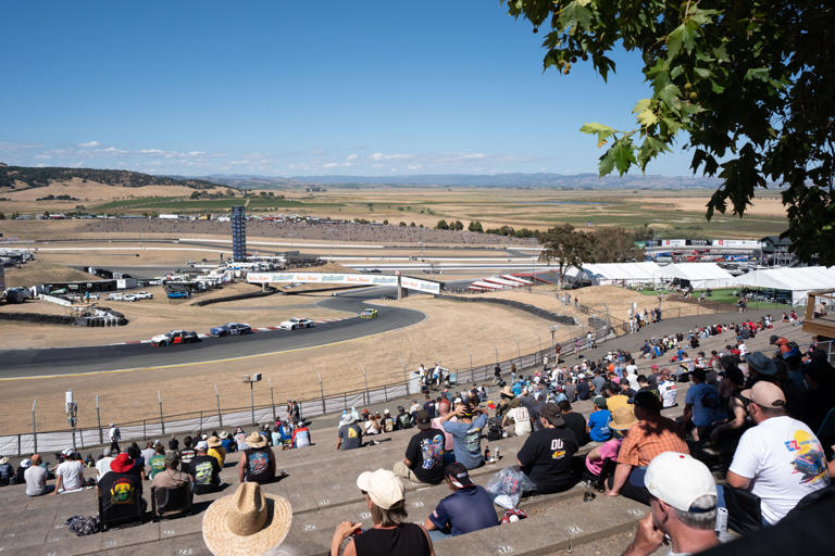 NASCAR at Sonoma, starting lineup for 2026 Toyota/Save Mart 350