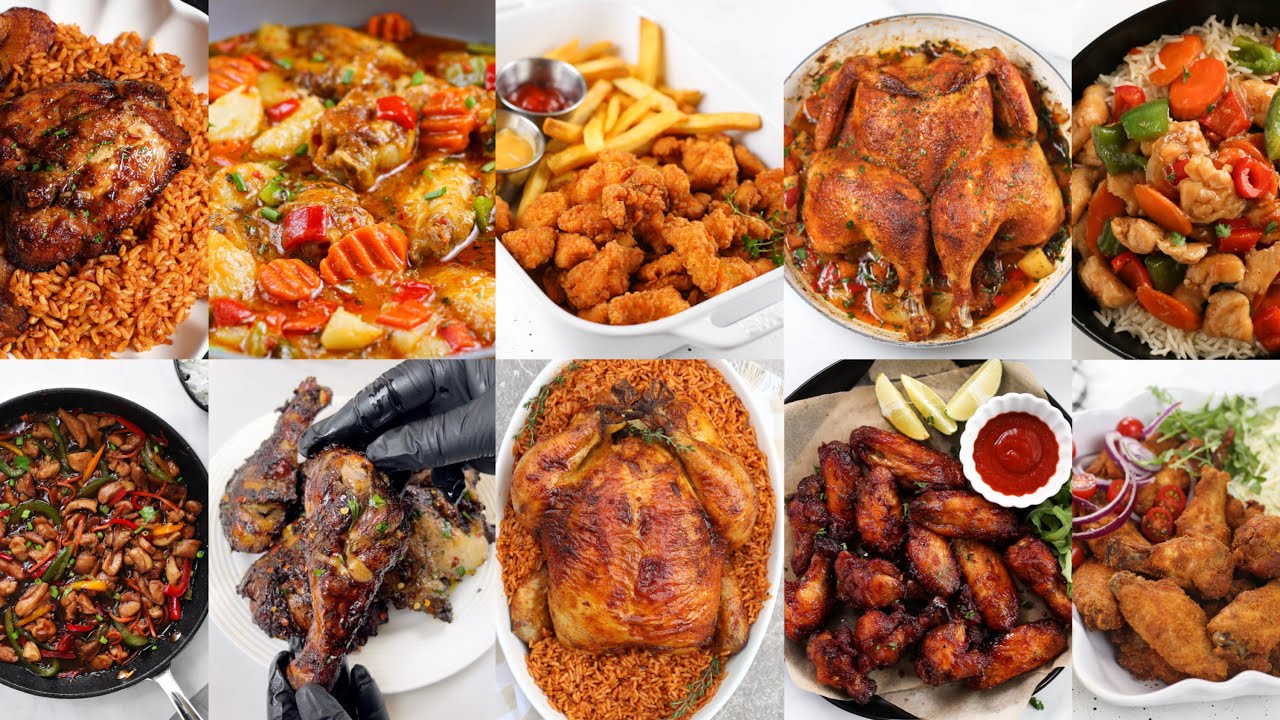 10 chicken recipes you need to taste!