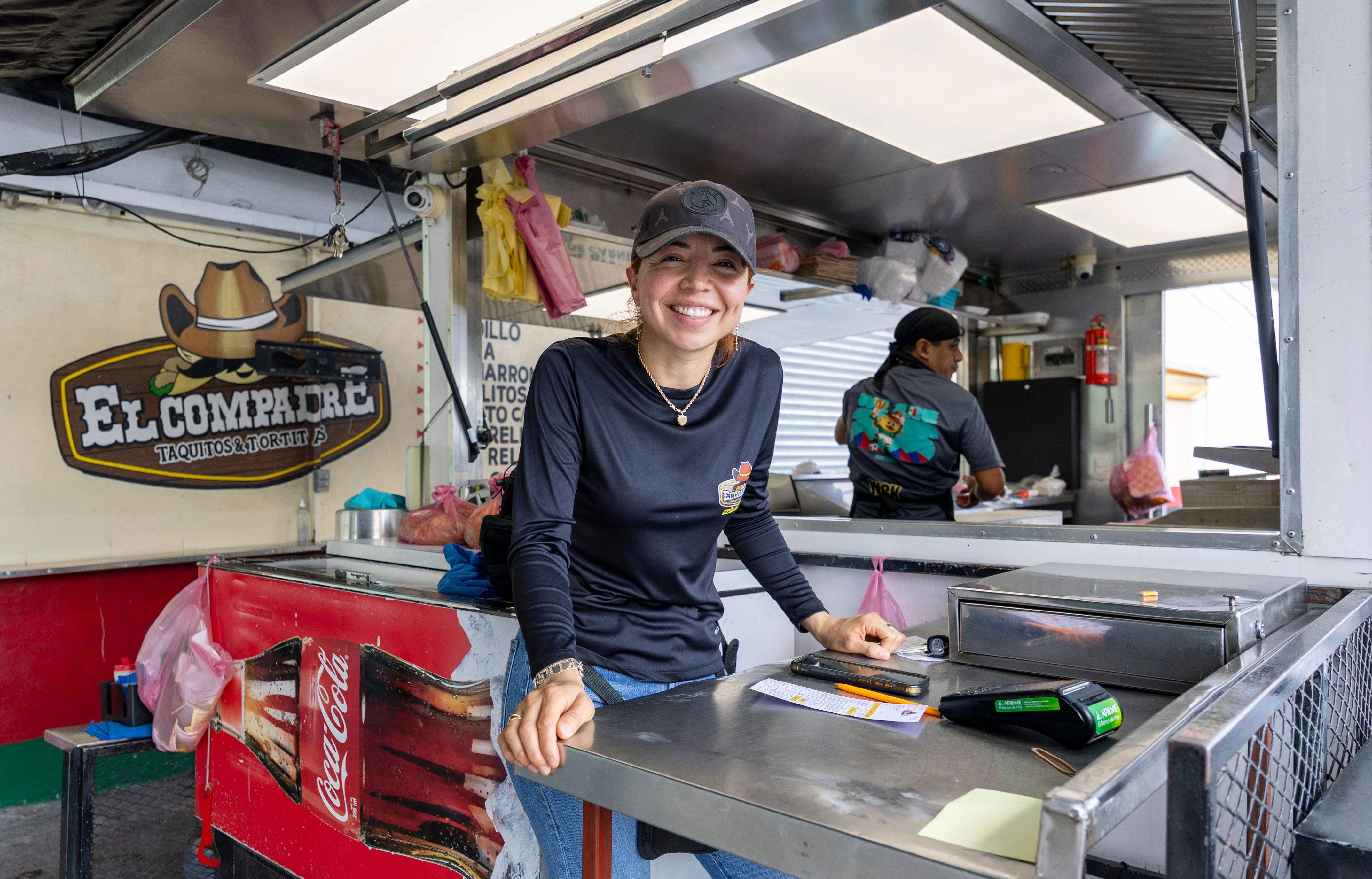 Michelin-starred taco shop opposite historic cemetery