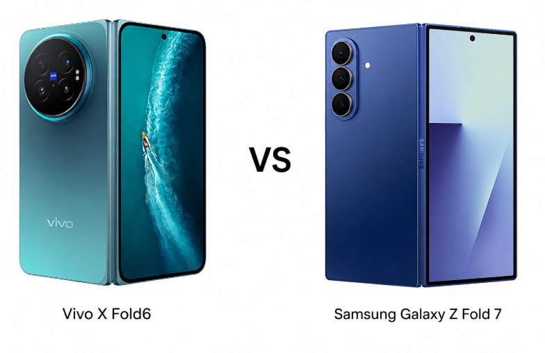 Vivo X Fold6 vs Samsung Galaxy Z Fold 7: Which premium foldable offers ...