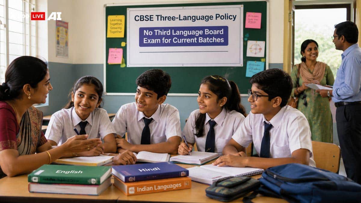 CBSE three-language policy: No third language board exam for current ...