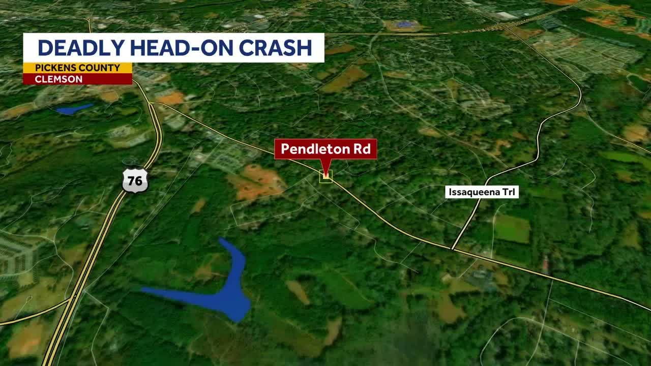 1 killed in deadly head-on crash in Pickens County